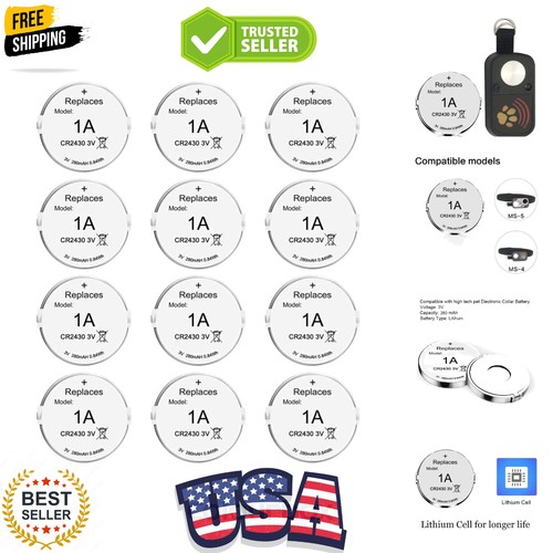 Replacement batteries 1a - 3v,